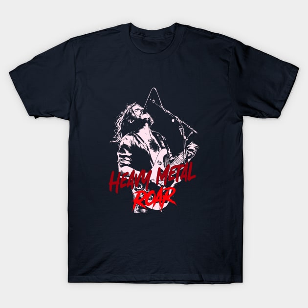 Heavy Metal Roar T-Shirt by AnnA production